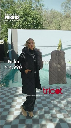Tricot | Parkas sin mangas #ParkasTricot #outfits #tendencia #invierno #ood
