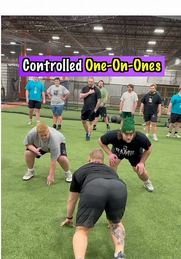 1v1 Offensive vs Defensive Linemen Matchup Techniques