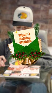 When the Bass Pro Shops catalog comes in the mail… Wyatt knows what to do. 🖊️ | JR Motorsports