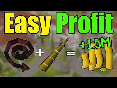 Easy Items to Combine for MASSIVE Profit! - OSRS Recipe Flipping Guide