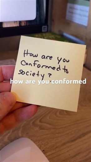 How are you conformed? #conditioned #conformed #behavior #manipulation #rules #responsibility