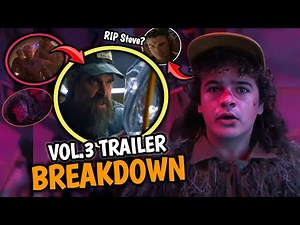 ☠️Stranger Things 5 Vol.3 Trailer Breakdown | Hidden Easter Eggs & Ending Secrets & Theories!