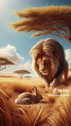 The Lion and The Rabbit Story - Moral Lesson of Contentment