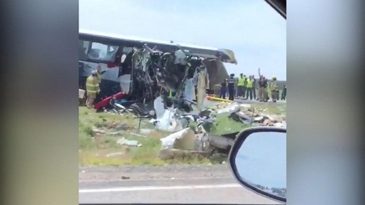 Multiple fatalities reported in New Mexico bus crash