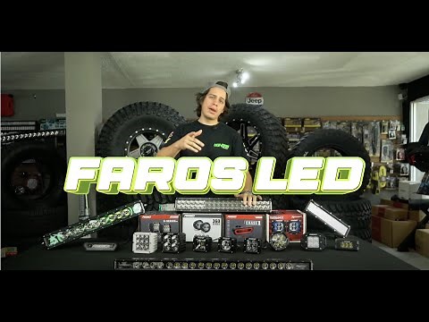 FAROS LED PARA TU 4X4 SPOT, HYPERSPOT, FLOOD, DIFFUSED, DRIVING Y SCENE ¿RIGID?