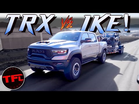 Maxed Out! Watch The 702 HP Ram TRX Take On The World's Toughest Towing Test