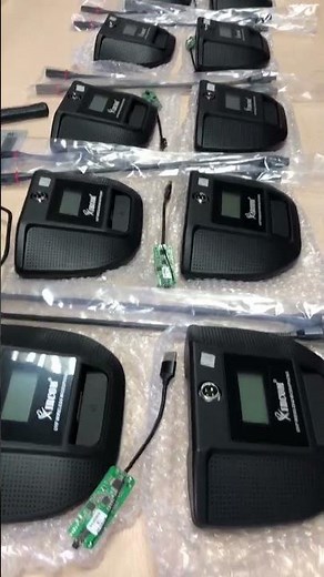 UHF Wireless Desktop Gooseneck Microphone for Meetings Video Conferences, Streaming Lectures