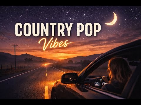 Late Night Country Pop Mix 🌙 | Road Trip, Soft Vocals & Feel-Good Vibes (2025)