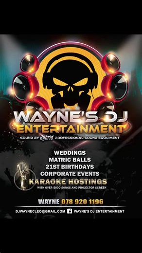 @WAYNE'S DJ ENTERTAINMENT thank you! 😊🙏🏼 gonna plug you all with more vendors in the days to come