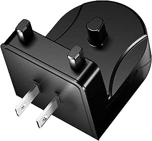 Wireless Electric Toothbrush Wall Charger Compatible with Oral-B and Braun Models (Excluding iO 7/8/9/10 and Pulsonic Series)