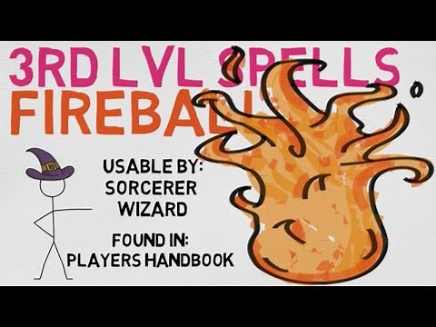 3rd Level Spell #23: Fireball (DnD 5E Spell)