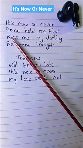 It's Now or never song by Elvis Presley #itsnowornever #elvispresley #songs #songstatus #songviral