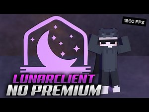 👉 COMO TENER LUNAR CLIENT NO PREMIUM | el MEJOR CLIENTE de MINECRAFT (Tutorial Completo)