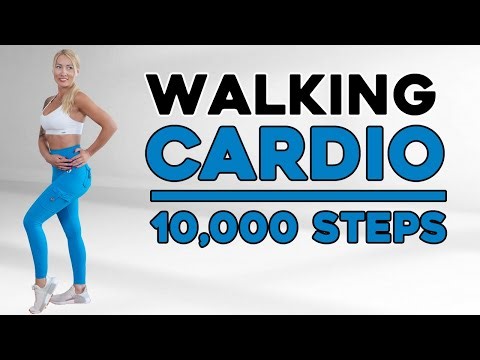 10000 STEPS WALKING WORKOUT | 10K Steps Challenge! 1 Hour Fat Burning Endurance Knee Friendly