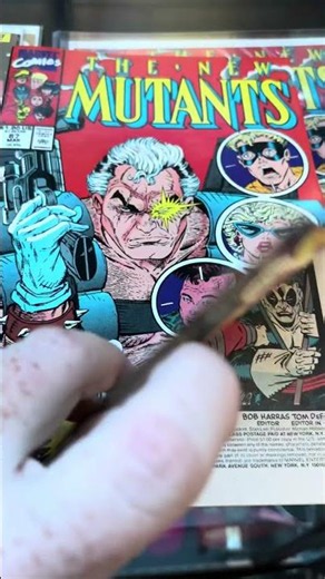 New Mutants 87 1st, 2nd and TB printings and Marvel Age 82 quick look Cable’s 1st appearance!