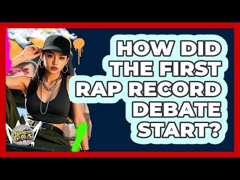 How Did The First Rap Record Debate Start?