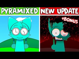 Sprunki Pyramixed New UPDATE | Normal VS Horror Versions
