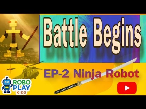 Building a Blocky Ninja Robot | Fun Robot Making for Kids #video #trending #funny #viral