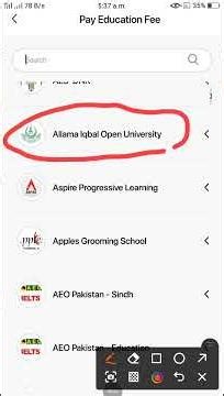How to pay aiou Admission fee by easy paisa l pay aiou fee via easypaisa ,Aiou fee, aiou challen fee