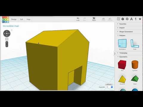 Finishing a Tinkercad Project: Saving to STL