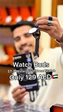 Hainoteko Germany ST-7 Smartwatch + Buds Combo! 😳 #watchbuds