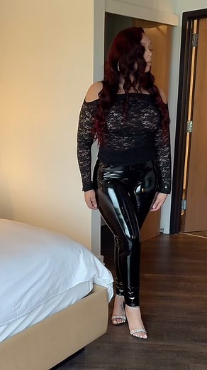 A night out in my @fashionnova fit 😍😍😍🔥 • Pants: Late night texts vinyl pants- black Top: Lia off shoulder lace top- black • #fashion #fashionista #ootd #nightout #nightouttfit #outfits #outfitinspo #outfitinspiration #outfitideas #outfitgoals #fashionable #fashionstyle #outfitinspo #ootdfashion #ootdstyle #ootdinspo #sachafierce_ | Sacha.Fierce