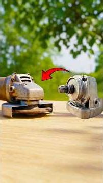 Don't throw Old Angle Grinder batteries when you know this trick-Million Dollar Idea Every Home Need