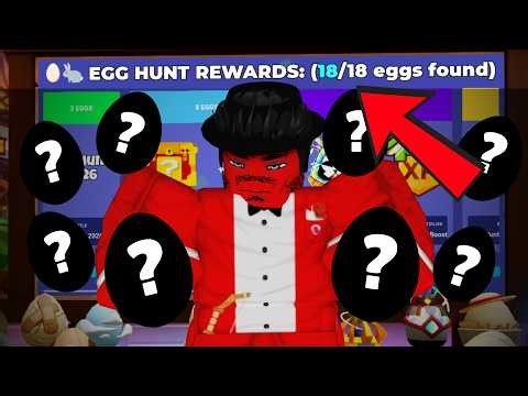 How To Find ALL 18 EASTER EGGS in Roblox Bedwars Easter Update!