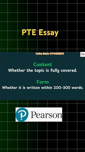 PTE Writing Scoring System Explained #pte #essaywriting ‪@pte90xyz‬