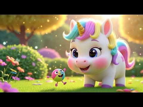 Unicorn 🦄 Discovers a Toy That Comes Alive ✨ | Magical Learning Adventure for Toddlers