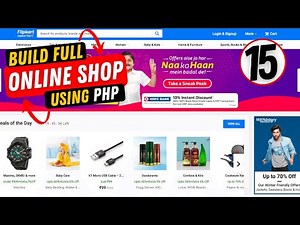 Shopping Cart using PHP, MYSQL, Bootstrap and jQUERY