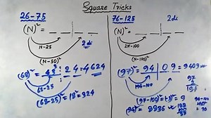 11K views · 171 reactions | Square Tricks. For more videoshttps://youtube.com/c/smartstudyforcareer | Smart Study for Career | Facebook