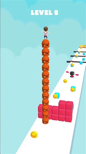 Cube Stack Level 8 #shorts