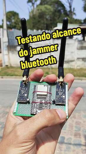 Testando o Alcance do Bloqueador de Som Bluetooth