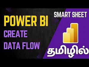 Power Bi Tutorial for Beginners - How to Create data flow Tamil #powerbiforbeginners#powerbi