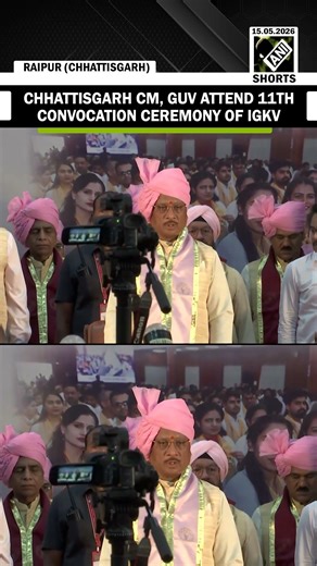 CM Vishnu Sai, Governor Ramen Deka attend 11th convocation of Indira Gandhi Krishi Vishwavidyalaya