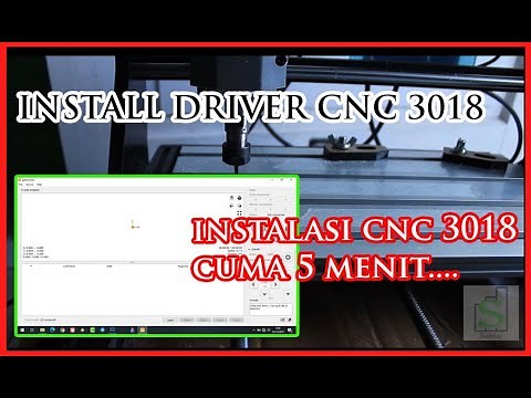 install driver cnc router 3018 only 5 minutes / instalasi driver cnc router 3018 hanya 5 menit