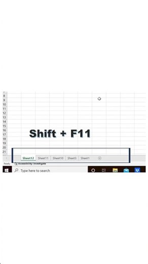 Add or Remove Sheet in 5 Seconds ⏱️#Excel#MSExcel#ExcelTips#ExcelTricks#ExcelShortcuts#ExcelLearning