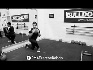 Crossover Lunges