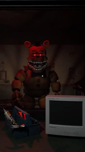 Fredbear shouldn’t be able to do this.. 😭 #fnaf #shorts