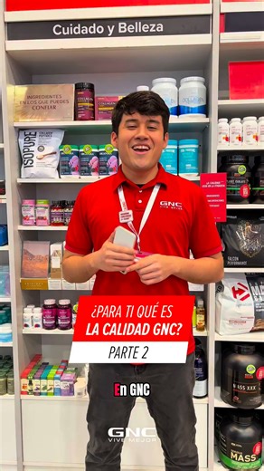 Detrás de cada producto GNC hay ciencia y precisión. 🔬 Nuestro estándar de #CalidadGNC asegura que recibes solo lo mejor, respaldado por un proceso minucioso. Tu salud no es un juego para nosotros. 🤝 | GNC México