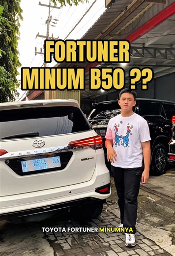 Fortuner VRZ Diesel Minum B50 Kediri