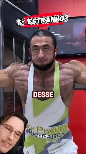 ESSE PEITO TÁ ESTRANHO? #musculação #muscula #musculo