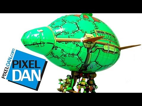Nickelodeon Teenage Mutant Ninja Turtles High Flyin' Turtle Blimp Video Review
