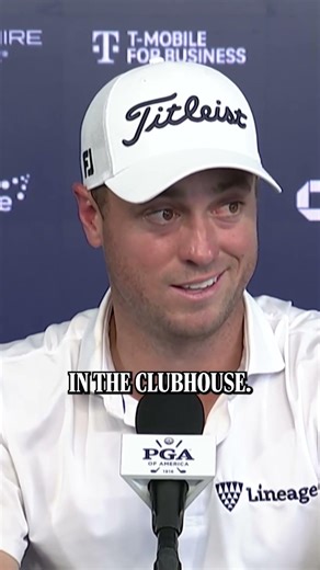 JT has a new strategy this week as clubhouse leader at the PGA Championship.
