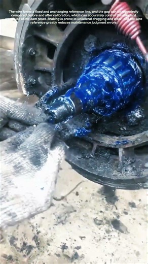 A clever trick to calibrate the axle offset with wire