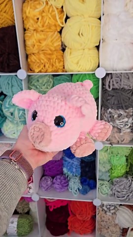 No-sew Crochet Pig Pattern | 3-in-1 Amigurumi Pig | Digital PDF by the Plushie Place - Etsy