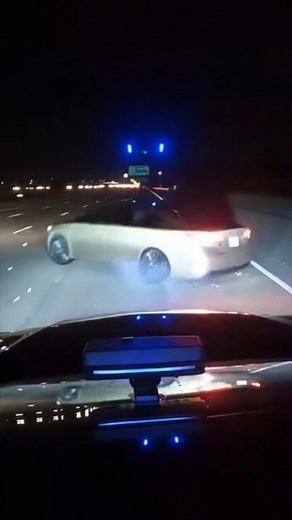 A dramatic high speed chase came to an end last night when officers used a pursuit drone to deploy a spike strip directly in front of a fleeing vehicle on Interstate 65. The incident began around 9 p.m. when a driver in a stolen sedan refused to pull over and sped onto the interstate, weaving through traffic and pushing speeds over ninety miles per hour. Patrol units followed but struggled to close the gap as the suspect accelerated through heavier traffic ahead. Officers then launched a special