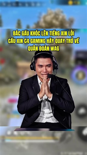Bác Gấu Kick C4 Gaming WAG Và Cái Kết#wag #bacgau #freefire #c4gaming #xuhuong