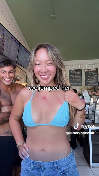 Girls Jumping on Trampolines in Stylish Dresses